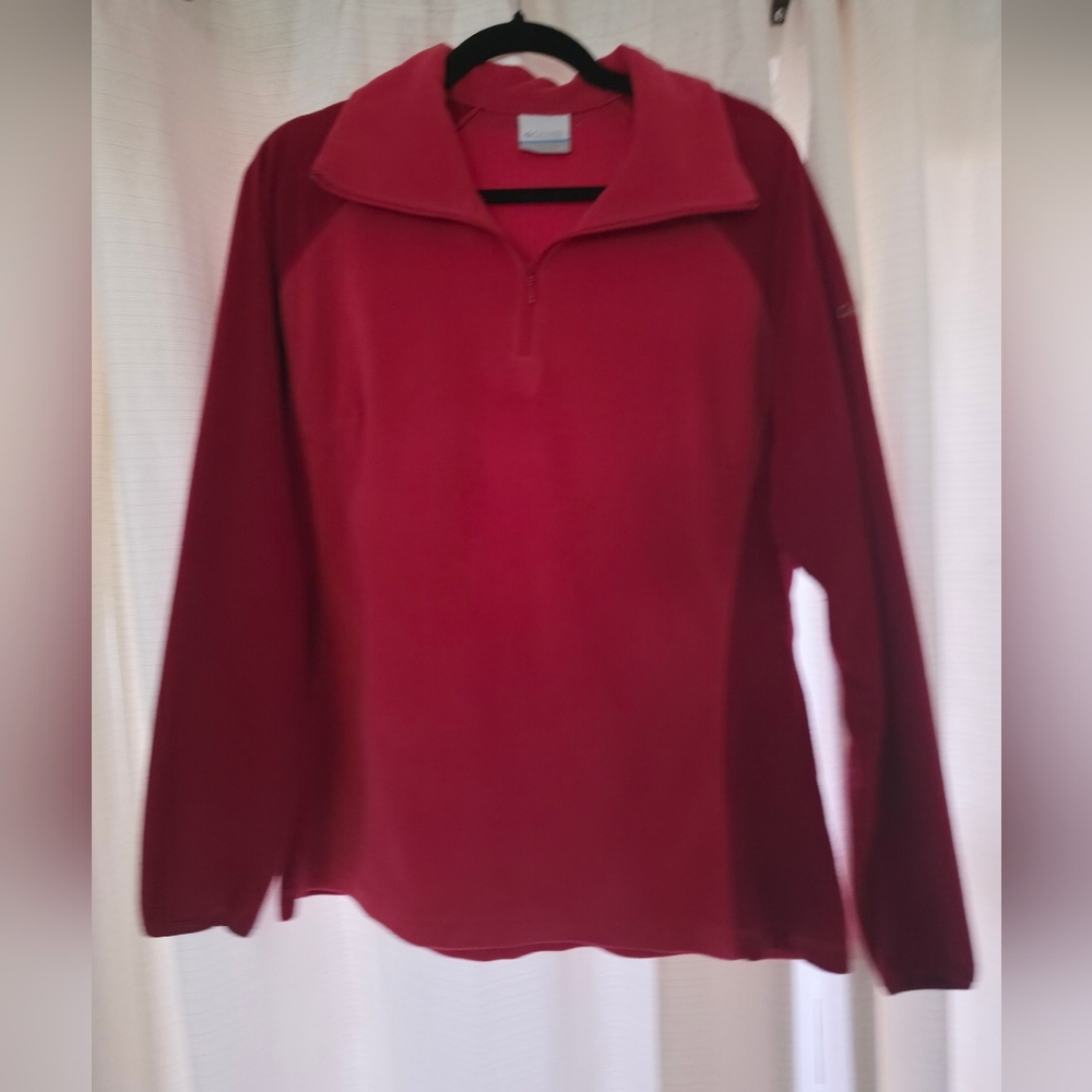 Women’s Xl Columbia Half Zip lightweight Fleece